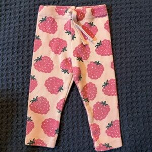 HSA Zara Pink Raspberry Print Leggings
